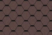 Черепица гибкая коричневая