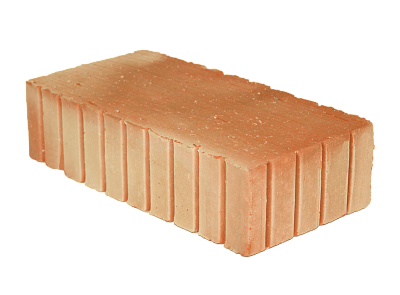 Картинка Кирпич - Строительный кирпич Строительный  полнотелый : М-150 размером 120x250x65. Цвет красный, производство Алексинский кирпичный завод 