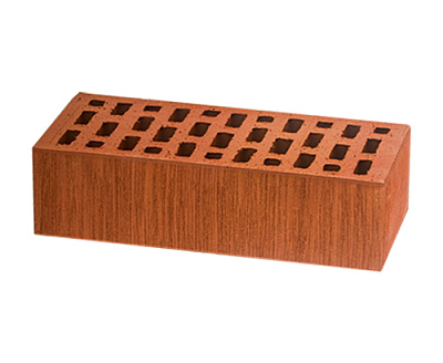 Картинка Кирпич - Облицовочный кирпич Кирпич облицовочный : М-175 размером 120x250x65. Цвет красный, производство ЛСР 