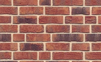 Картинка Кирпич - Импортный кирпич Кирпич облицовочный  Nr. 13 Friesland : М-150 размером 100x210x65. Цвет красный, производство Muhr 