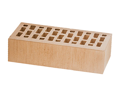 Картинка Кирпич - Облицовочный кирпич Облицовочный Одинарный : М-175 размером 120x250x65. Цвет желтый, производство ЛСР 