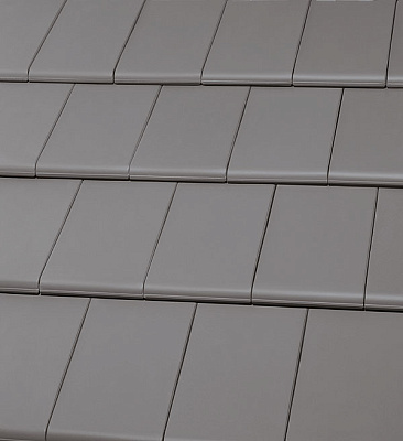 Керамическая черепица BERGAMO grau-matt