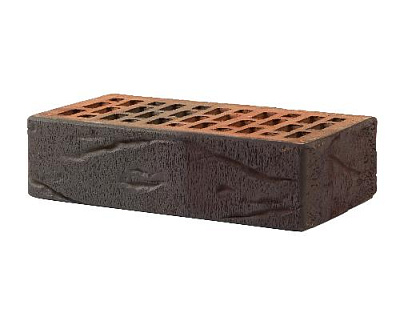 Картинка Кирпич - Облицовочный кирпич Облицовочный Одинарный : М-175 размером 120x250x65. Цвет баварская кладка, производство Славянский КЗ 