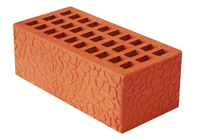 Кирпич - Облицовочный кирпич Облицовочный Полуторный : М-150 размером 120x250x88. Цвет красный, производство Воротынский кирпичный завод 