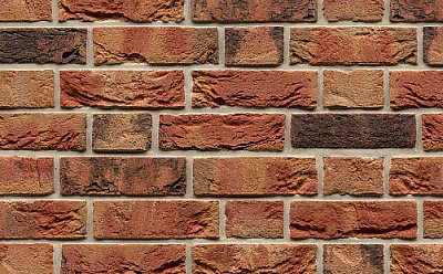 Картинка Кирпич - Импортный кирпич Кирпич облицовочный  Nr. 67 Zeeland : М-150 размером 100x210x65. Цвет красный, производство Muhr 