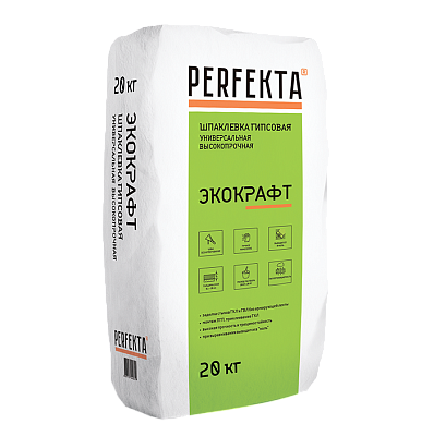 Шпаклевка универсальная высокопрочная Экокрафт