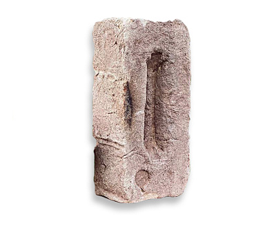 Картинка Кирпич - Ручная формовка Облицовочный кирпич Ручной формовки Роде : М-125 размером 100x210x65. Цвет белый, производство Rightbrick 