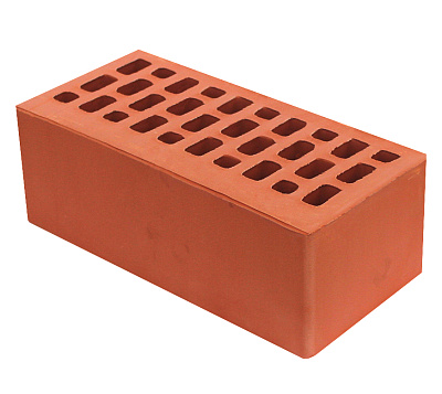 Картинка Кирпич - Облицовочный кирпич Облицовочный Полуторный : М-200 размером 120x250x88. Цвет красный, производство Вышневолоцкая Керамика 