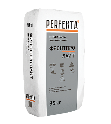Штукатурка цементно-известковая ФронтПро Лайт МН