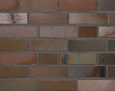 Картинка Кирпич - Импортный кирпич Кирпич облицовочный ACCUM  : М-600 размером 115x240x71. Цвет коричневый, производство Roben  