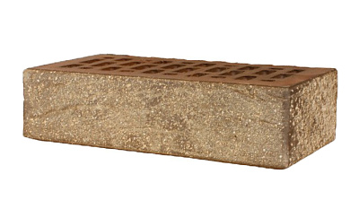 Картинка Кирпич - Облицовочный кирпич Облицовочный Одинарный : М-175 размером 120x250x65. Цвет красный, производство ЛСР 