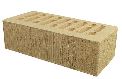 Картинка Кирпич - Облицовочный кирпич Облицовочный Полуторный  : М-150 размером 120x250x88. Цвет белый, производство Строма кирпичный завод 