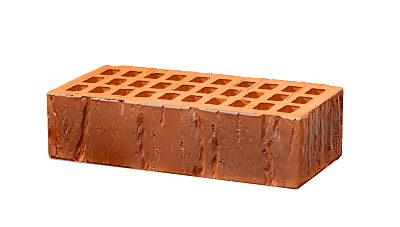 Картинка Кирпич - Облицовочный кирпич Облицовочный Одинарный : М-150 размером 120x250x65. Цвет коричневый, производство Воротынский кирпичный завод 
