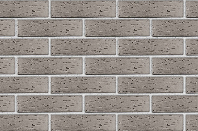 Картинка Кирпич - Клинкерный кирпич Кирпич клинкерный Стокгольм : М-300 размером 85x250x65. Цвет серый, производство ЛСР 