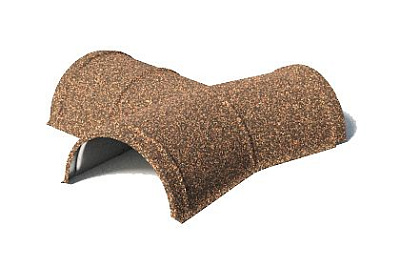 Конек полукруглый начальный Y-образный