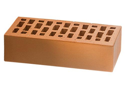 Картинка Кирпич - Облицовочный кирпич Облицовочный Одинарный : М-175 размером 120x250x65. Цвет коричневый, производство ЛСР 