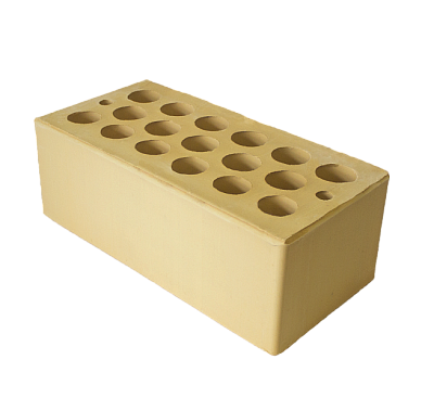 Картинка Кирпич - Облицовочный кирпич Облицовочный полуторный : М-150 размером 120x250x88. Цвет желтый, производство АК Барс Керамик 