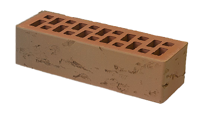 Картинка Кирпич - Облицовочный кирпич Облицовочный Евро : М-150 размером 85x250x65. Цвет баварская кладка, производство Браер кирпичный завод 