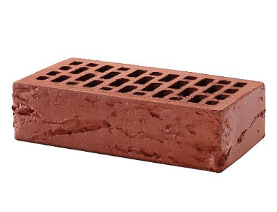 Картинка Кирпич - Облицовочный кирпич Облицовочный Одинарный  : М-150 размером 120x250x65. Цвет красный, производство КС Керамик 