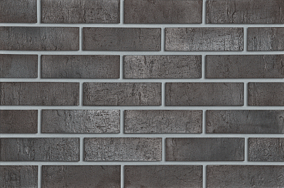 Картинка Кирпич - Импортный кирпич Кирпич облицовочный SYDNEY : М-600 размером 115x240x71. Цвет черный, производство Roben  