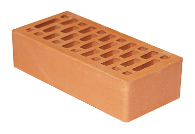 Кирпич - Облицовочный кирпич Облицовочный Одинарный : М-150 размером 120x250x65. Цвет красный, производство Маркинский кирпичный завод 