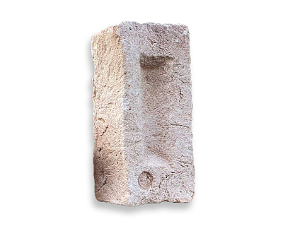 Картинка Кирпич - Ручная формовка Облицовочный кирпич Ручной формовки Рейн : М-125 размером 100x210x65. Цвет бежевый, производство Rightbrick 