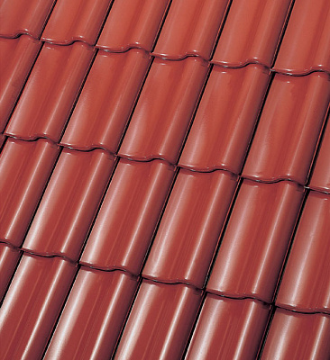 Керамическая черепица BORNHOLM kastanienbraun