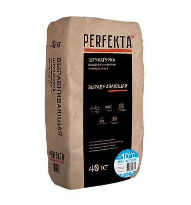 Штукатурка выравнивающая Зимняя серия