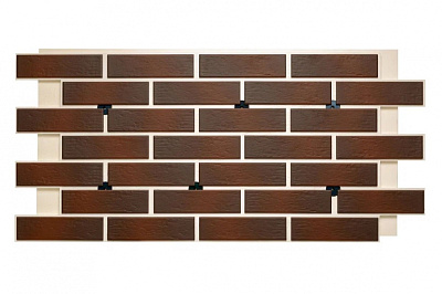 Фасадная термопанель Cloud Brown Duro