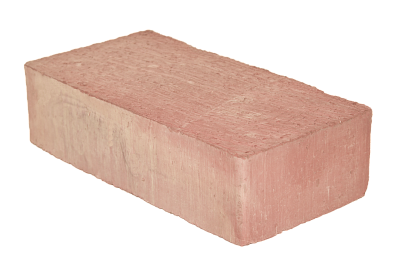 Картинка Кирпич - Строительный кирпич Строительный полнотелый : М-200 размером 120x250x65. Цвет красный, производство Энгельсский кирпичный завод 