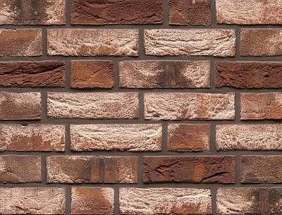 Картинка Кирпич - Импортный кирпич Кирпич облицовочный Nr. 25 Havanna : М-150 размером 100x210x65. Цвет коричневый, производство Muhr 