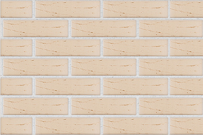 Картинка Кирпич - Клинкерный кирпич Кирпич клинкерный Неаполь : М-300 размером 85x250x65. Цвет белый, производство ЛСР 