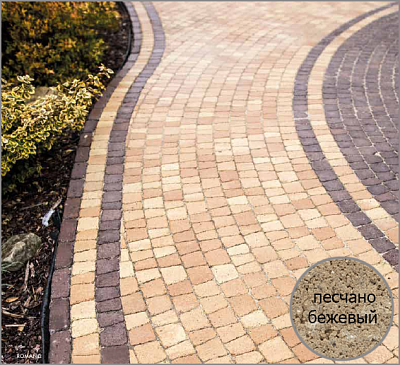 Тротуарная плитка Romano Decco Antico