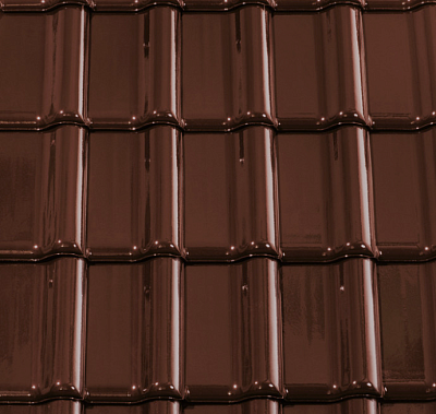 Керамическая черепица Alegra 9 Noble Brown Engobe 