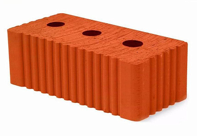 Картинка Кирпич - Строительный кирпич Строительный  полнотелый : М-150 размером 120x250x88. Цвет красный, производство Мстерский кирпичный завод 