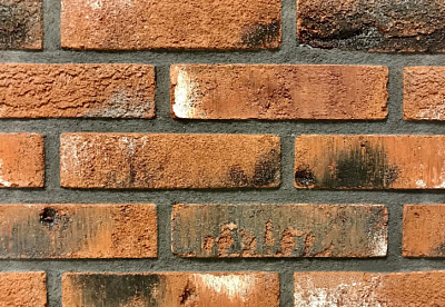 Картинка Кирпич - Ручная формовка Облицовочный Ручной формовки RB 03  : М-400 размером 120x250x65. Цвет красный, производство Real&nbspBrick 