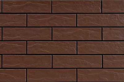 Клинкерная плитка Elewacja Brazowa