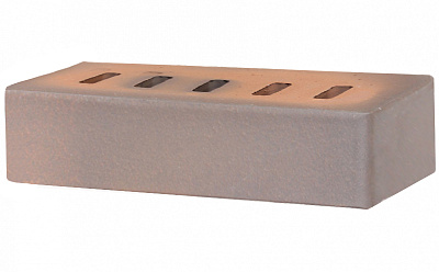 Картинка Кирпич - Облицовочный кирпич Облицовочный Одинарный Полнотелый : М-400 размером 120x250x65. Цвет коричневый, производство ЛСР 