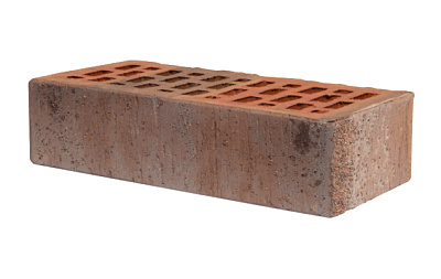 Картинка Кирпич - Облицовочный кирпич Облицовочный Одинарный : М-175 размером 120x250x65. Цвет красный, производство Славянский КЗ 