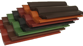 Цементно-песчаная черепица