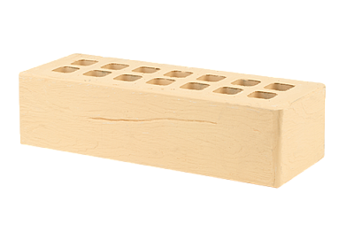 Картинка Кирпич - Облицовочный кирпич Облицовочный Евро : М-175 размером 85x250x65. Цвет желтый, производство Железногорский кирпичный завод 