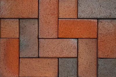 Тротуарная плитка Eisenschmelz bunt geflammt