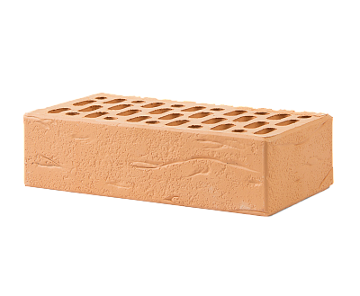 Картинка Кирпич - Облицовочный кирпич Облицовочный Одинарный : М-175 размером 120x250x65. Цвет бежевый, производство Славянский КЗ 