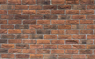 Картинка Кирпич - Ручная формовка Облицовочный Ручной формовки 0,5 WDF Черно-красный : М-100 размером 50x210x65. Цвет бордовый, производство Baksteen 