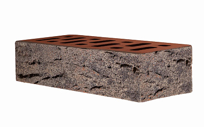 Картинка Кирпич - Облицовочный кирпич Облицовочный WDF : М-175 размером 102x215x65. Цвет коричневый, производство Керма кирпичный завод 