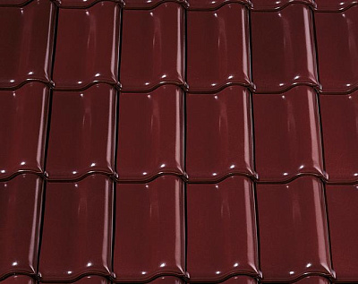 Керамическая черепица PREMION FINESSE Красное вино глазурь  