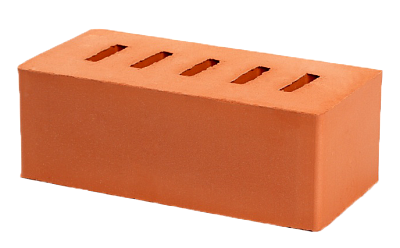 Картинка Кирпич - Строительный кирпич Строительный  условно-полнотелый : М-150 размером 120x250x88. Цвет красный, производство Пятый элемент кирпичный завод 