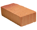 Кирпич - Строительный кирпич Строительный полнотелый : М-150 размером 120x250x65. Цвет красный, производство Ломинцевский кирпичный завод 