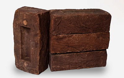 Картинка Кирпич - Ручная формовка Облицовочный кирпич Ручной формовки Маастрихт : М-125 размером 100x210x65. Цвет бордовый, производство Baksteen 