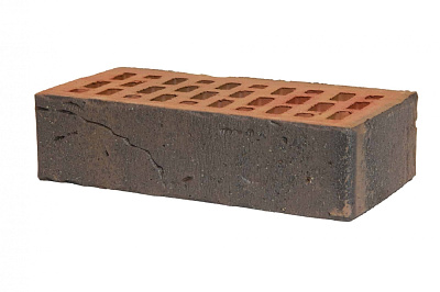 Картинка Кирпич - Облицовочный кирпич Облицовочный Одинарный : М-175 размером 120x250x65. Цвет коричневый, производство Славянский КЗ 